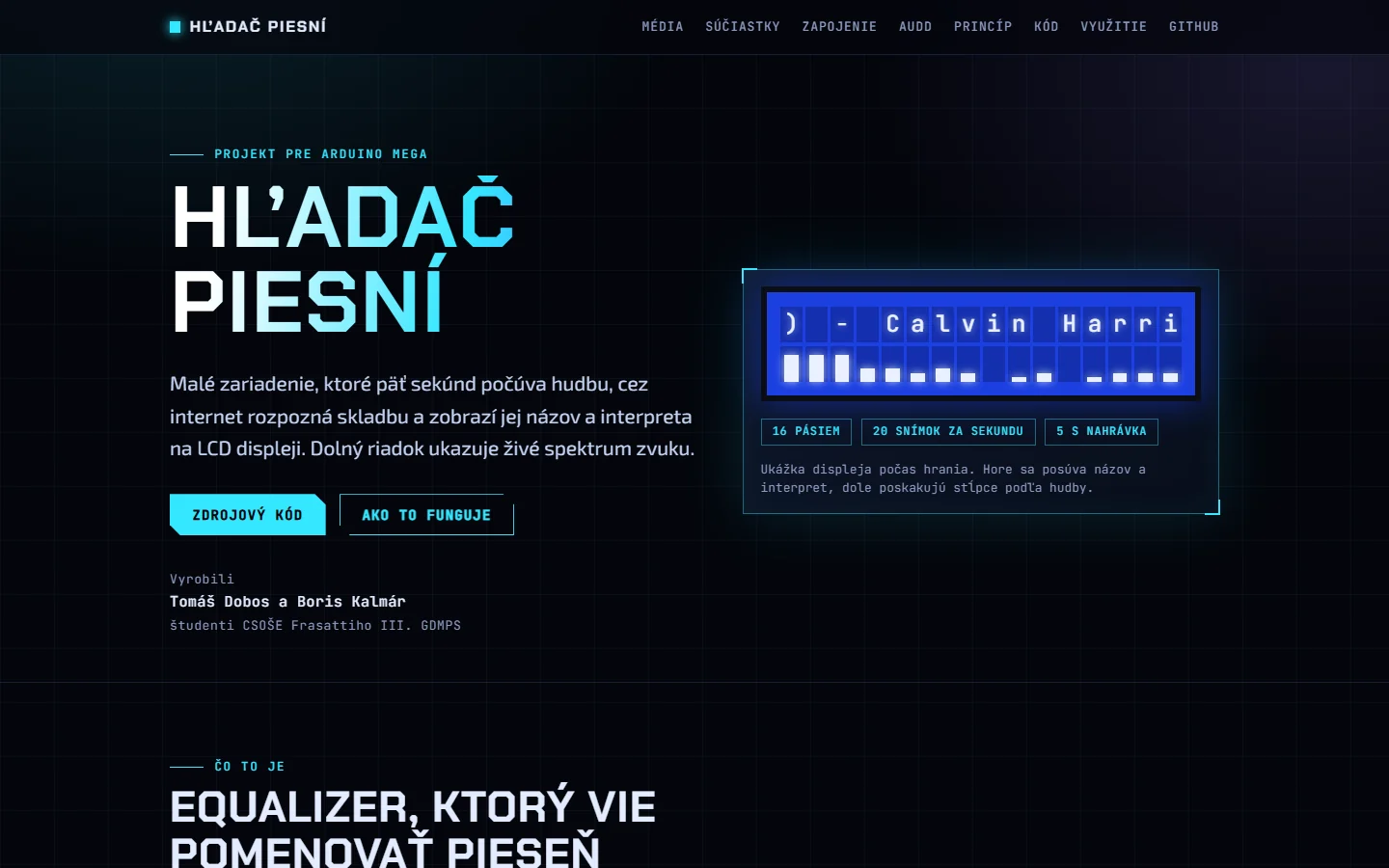 Song finder screenshot